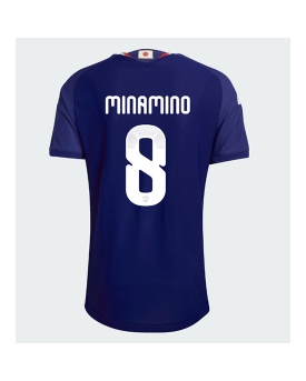 Billige Fotballdrakt Japan Takumi Minamino #8 Replika Hjemmedrakt VM 2026 Kortermet Billige Fotballdrakt Japan Takumi Minamino #8 Replika Hjemmedrakt VM 2026 Kortermet
